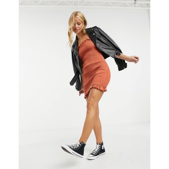 Charlie Holiday Cha Cha Dress In Rust - Picture 4 of 12